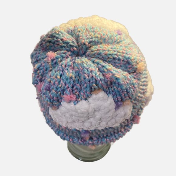 Plasma Beamz Hand Knitted Head in the Clouds Beanie main image 10